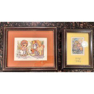 Jody Bergsma Vintage‎ Lithographs Limited Edition 1981 1982 Lot of 2